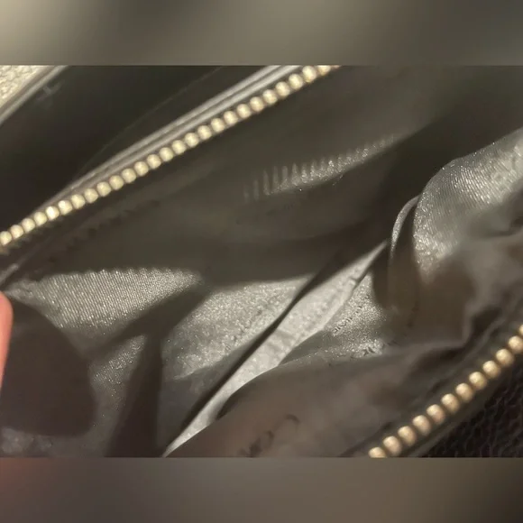 Calvin Klein Top Handle Small Crossbody Purse Handbag Black Bag - Picture 13 of 15